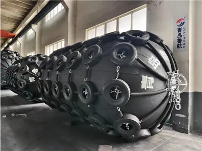 Съдът сблъсък отбрана пневматичен каучуков калник